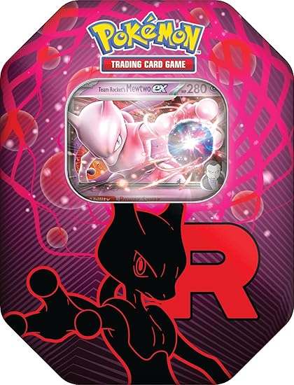 Pokemon - Team Rocket Tin - Team Rocket's Mewtwo Ex