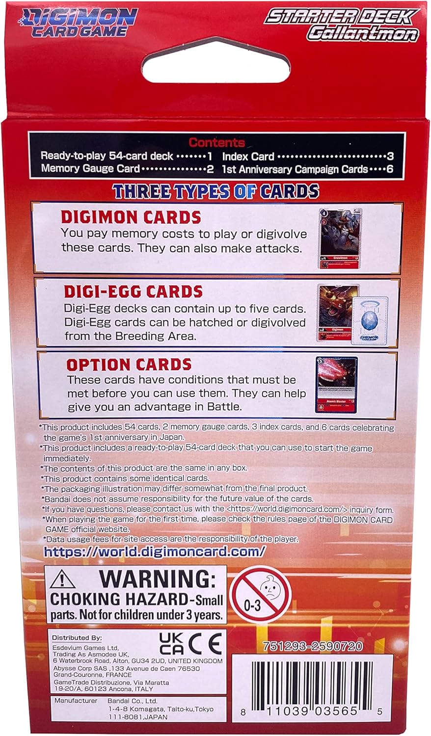DIGIMON - Starter Deck - Gallantmon