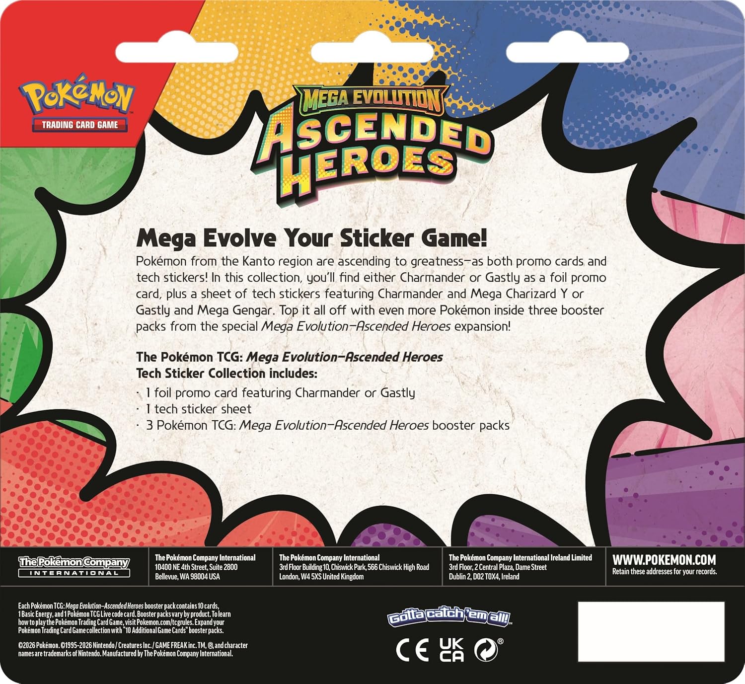 Pokemon - Ascended Heroes - Sticker Collection