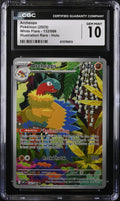 2025 Pokemon Scarlet & Violet White Flare IR Archeops #132 CGC 10 GEM MINT