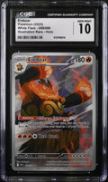 2025 Pokemon Scarlet & Violet White Flare IR Emboar #98 CGC 10 GEM MINT