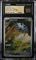 2025 Pokemon Scarlet & Violet White Flare IR Ferroseed #148 CGC 10 PRISTINE