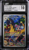 2025 Pokemon Scarlet & Violet Journey Together IR Iono's Kilowattrel #163 CGC 10 GEM MINT