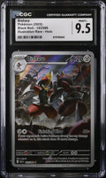 2025 Pokemon Scarlet & Violet Black Bolt IR Bisharp #143 CGC 9.5 MINT+