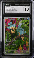 2025 Pokemon Scarlet & Violet Black Bolt IR Panpour #101 CGC 10 GEM MINT