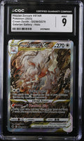 2023 Pokemon Sword & Shield Crown Zenith Alt Art Hisuian Zoroark VSTAR #GG56 CGC 9 MINT