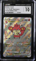 2023 Pokemon Sword & Shield Crown Zenith Alt Art Simisear VSTAR #GG37 CGC 10 GEM MINT
