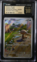 2025 Pokemon Mega Phantasmal Flames IR Paldean Wooper #102 CGC 10 PRISTINE