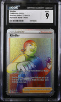 2022 Pokemon Sword & Shield Brilliant Stars Rainbow Rare Kindler #179 CGC 9