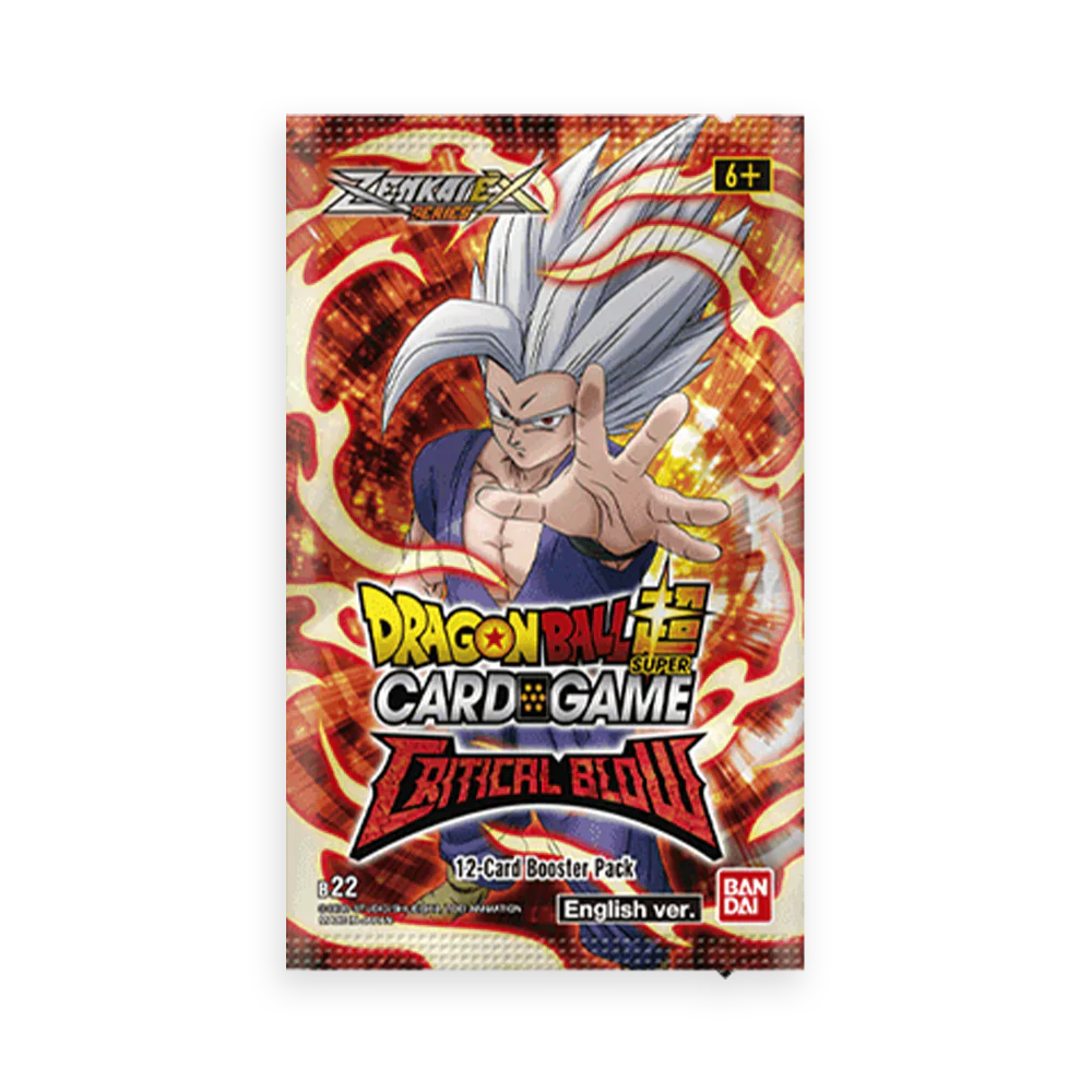 Dragon Ball Super Card Game – Critical Blow - Booster Box