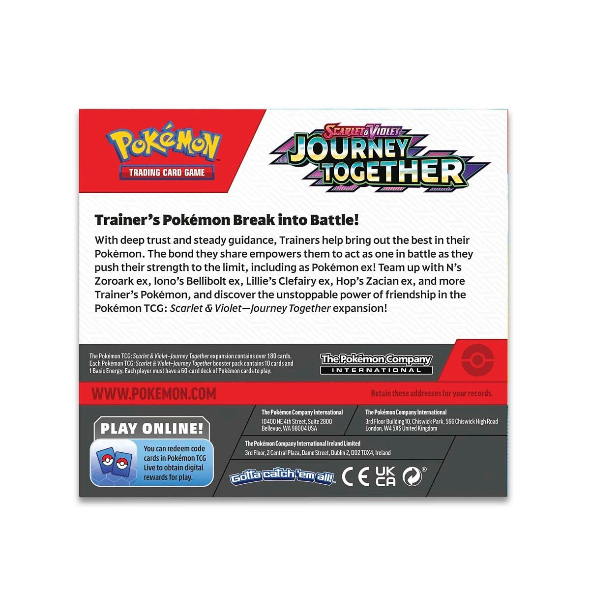 Pokemon - SV09 - Journey Together - Booster Box