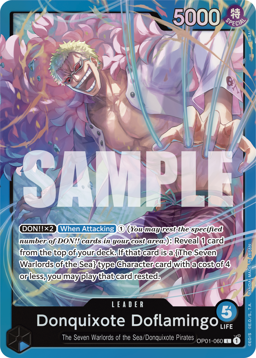 One Piece - Blue - Donquixote Doflamingo - Starter Deck - ST-17