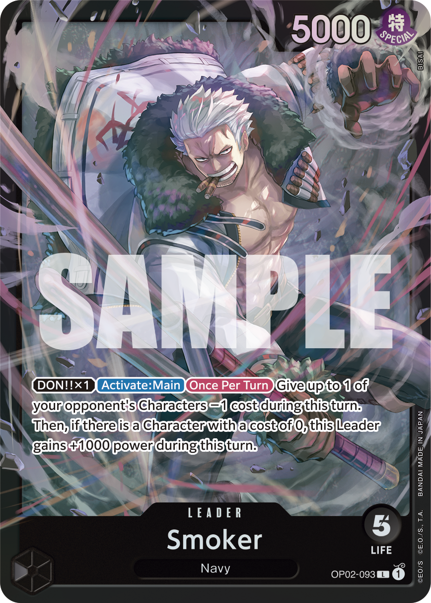 One Piece - Black - Smoker - Starter Deck ST-19