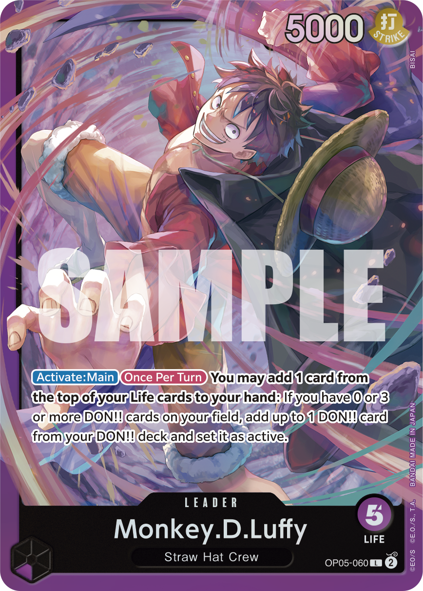 One Piece - Purple - Monkey. D. Luffy - Starter Deck - ST-18