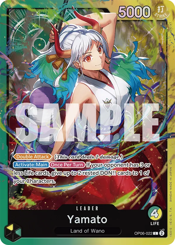 One Piece - Green/Yellow - Yamato - Starter Deck - ST-28