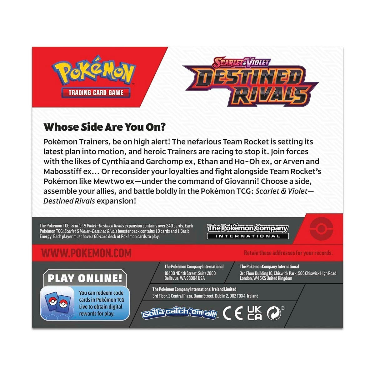 Pokemon - Destined Rivals - Booster Box
