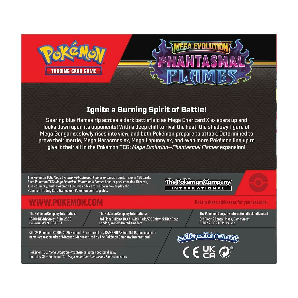 Pokemon - Phantasmal Flames - Booster Box