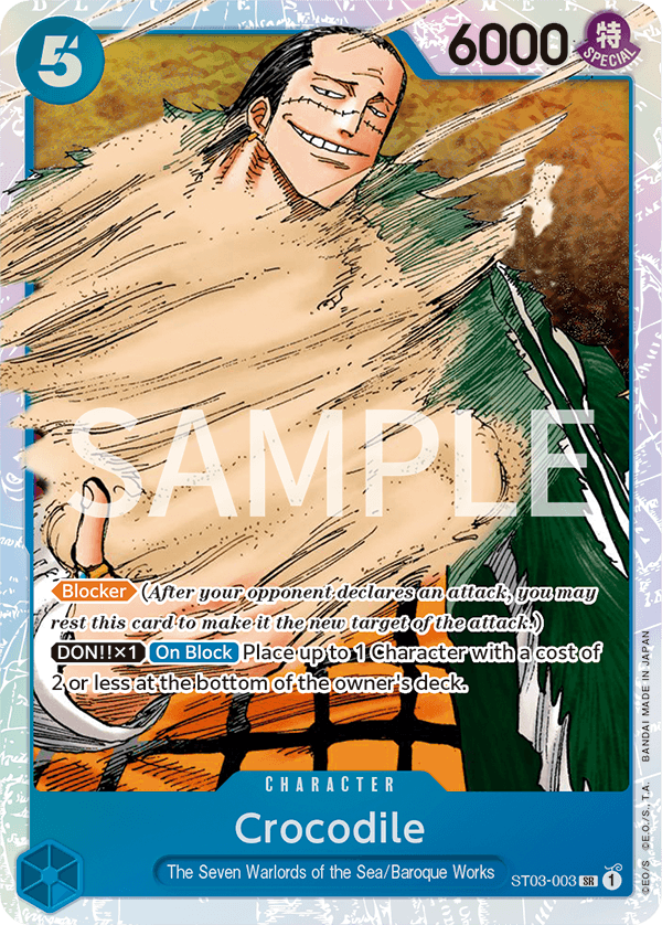 One Piece - The Seven Warlords of the Sea - Starter Deck - ST-03