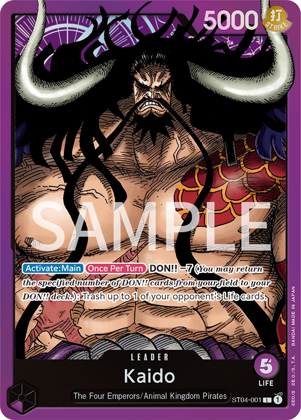 One Piece - Animal Kingdom Pirates - Starter Deck - ST-04
