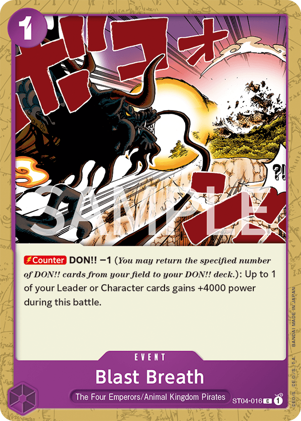 One Piece - Animal Kingdom Pirates - Starter Deck - ST-04