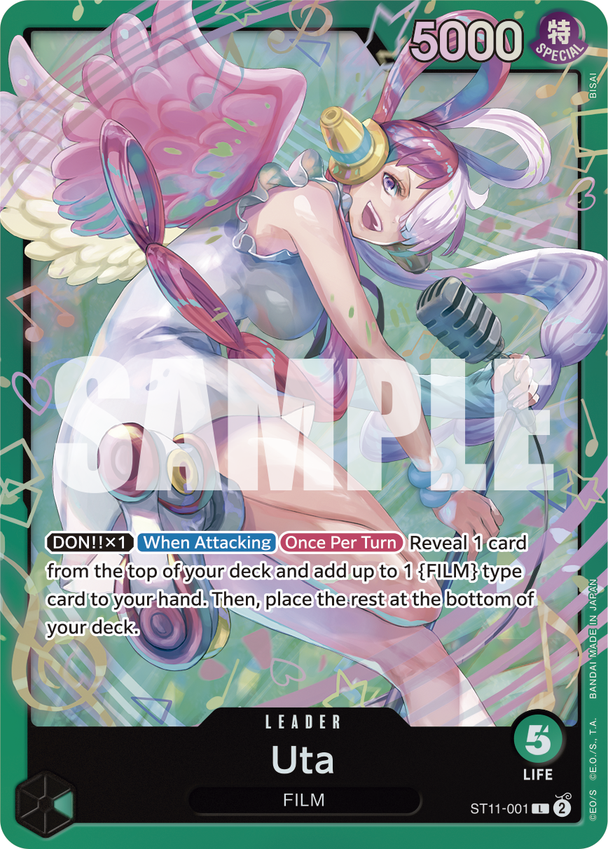 One Piece - Green - Uta - Starter Deck - ST-16
