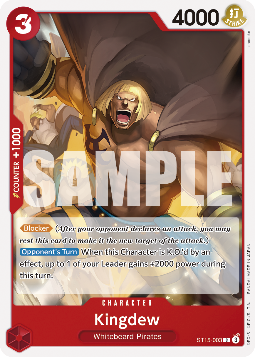 One Piece - Red - Edward Newgate - Starter Deck - ST15