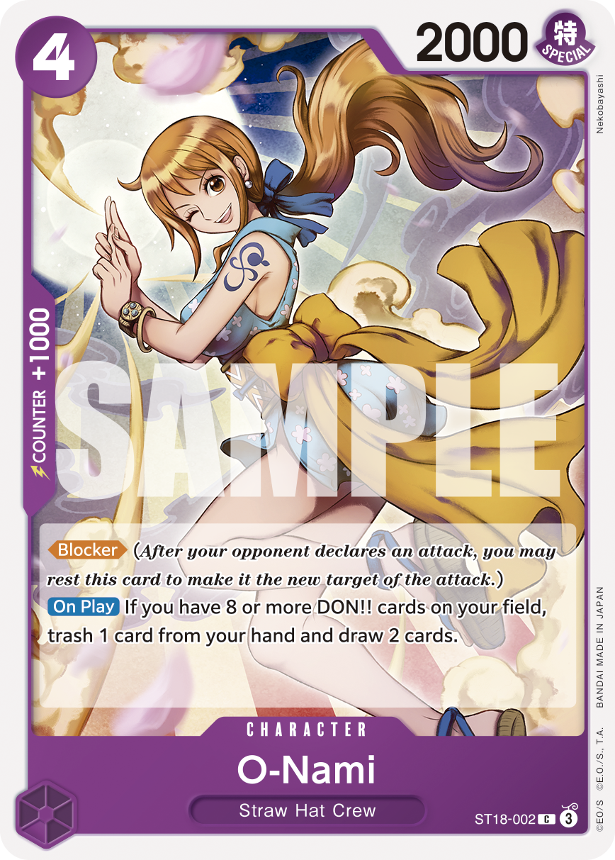 One Piece - Purple - Monkey. D. Luffy - Starter Deck - ST-18