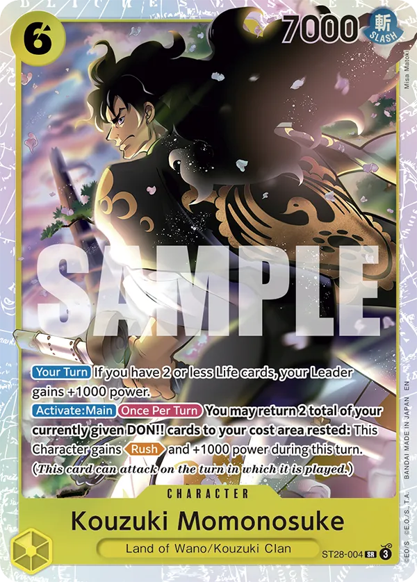 One Piece - Green/Yellow - Yamato - Starter Deck - ST-28