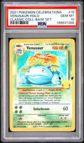 Pokemon - Celebrations - Venusaur-Holo - Classic Collection - Base Set - PSA 10 - GEM MT
