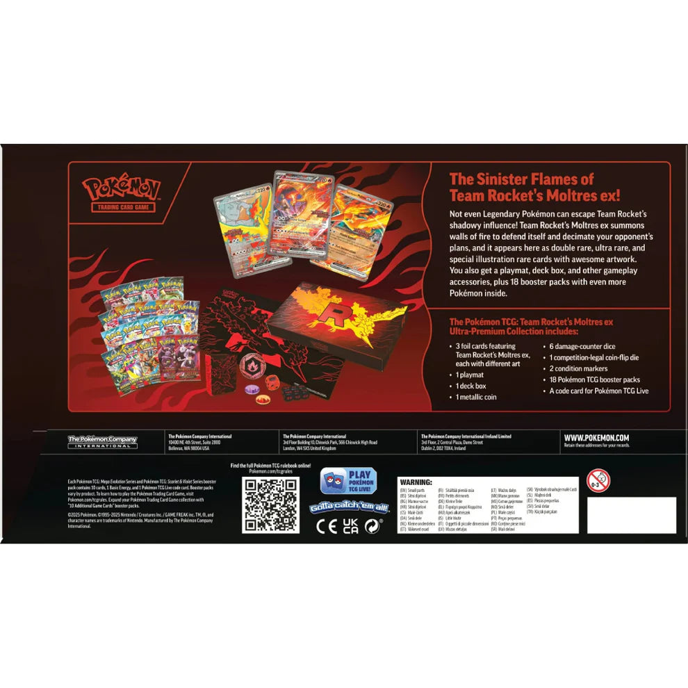 Pokemon - Team Rocket's Moltres Ex - Ultra Premium Collection