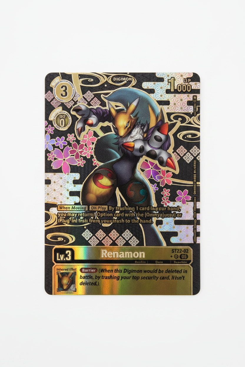 Renamon ST22-02 – hvit bakgrunn