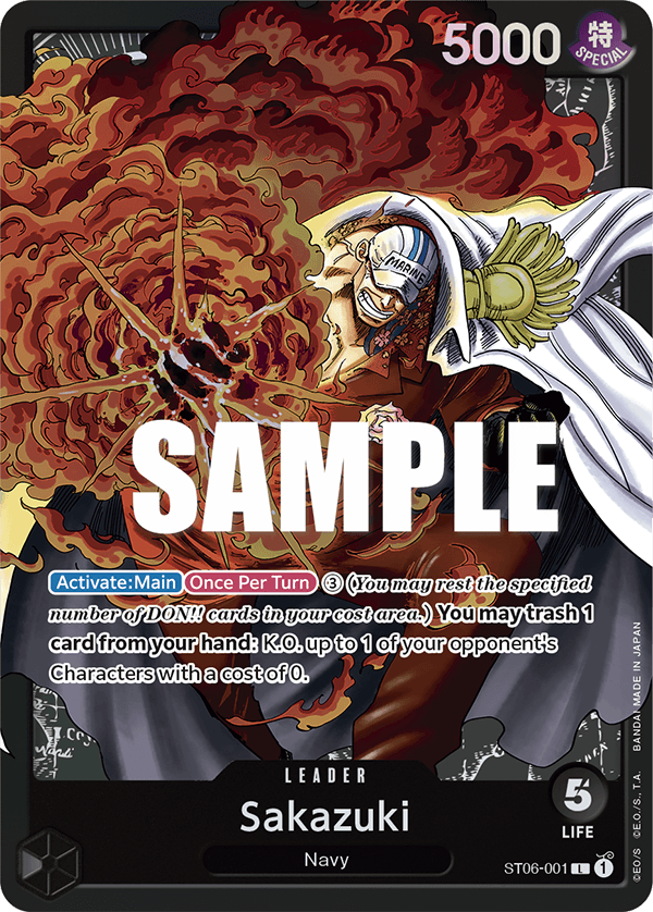 One Piece - Absolute Justice - Starter Deck - ST-06