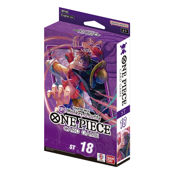 One Piece - Purple - Monkey. D. Luffy - Starter Deck - ST-18