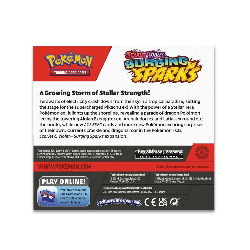 Pokemon - SV08 - Surging Sparks - Booster Box